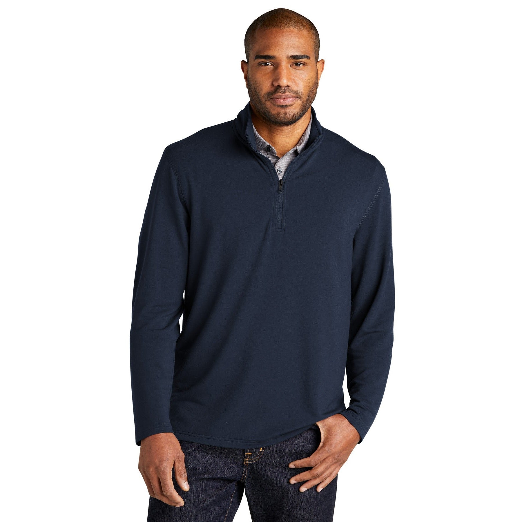 Port Authority-Port Authority® Microterry 1/4-Zip Pullover K825-MedTech-4